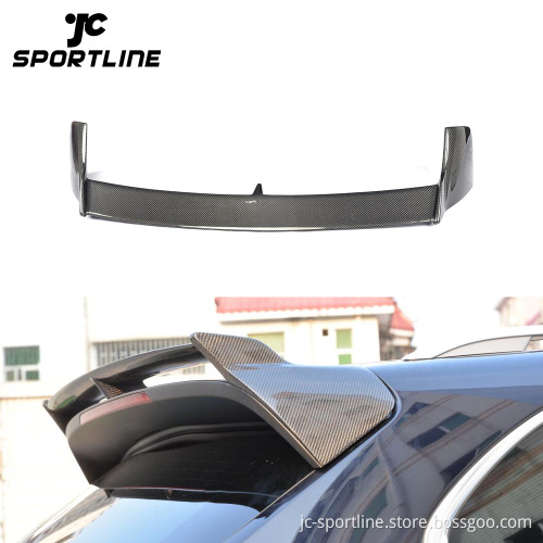 Carbon Fiber Car Roof Spoiler for Porsche Cayenne 958 Turbo S 4-Door 2015-2017